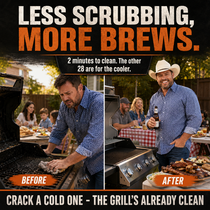 GRYT™ No-Scrub Grill Brush